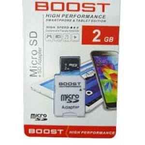 Memory Cards - 2GB BOAST MEMORY CARD
